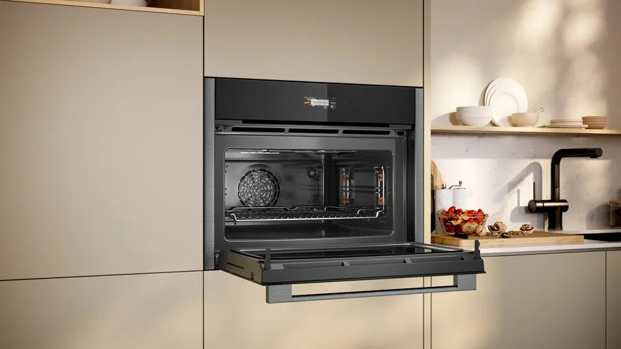 N 70 Built-in compact oven with microwave function - Morgans Kitchens & Bedrooms