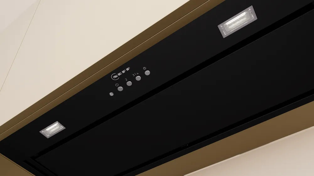 N 70 Canopy cooker hood - 70 cm - Black