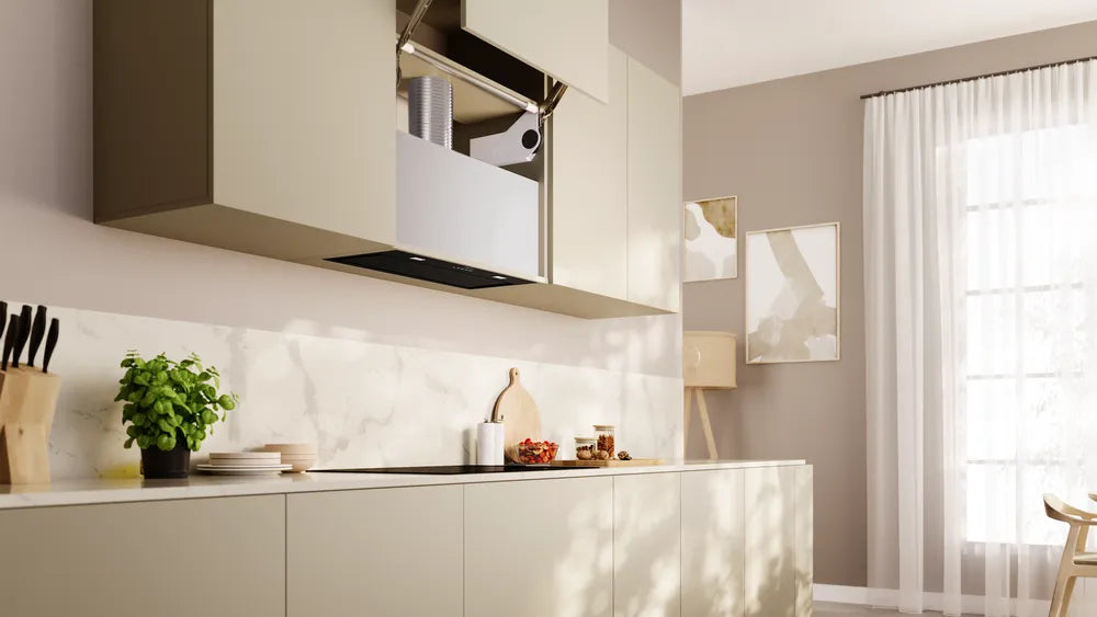 N 70 Canopy cooker hood - 70 cm - Black