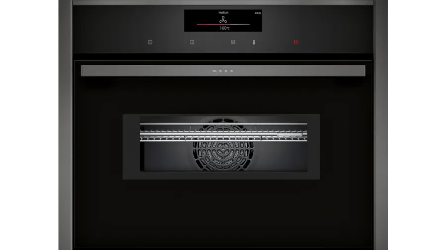 N 90 Built-in compact oven with microwave function - Morgans Kitchens & Bedrooms