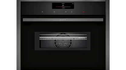 N 90 Built-in compact oven with microwave function - Morgans Kitchens & Bedrooms