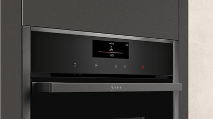 N 90 Built-in compact oven with microwave function - Morgans Kitchens & Bedrooms