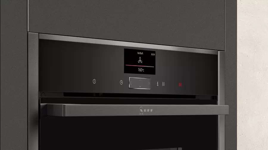 N 90 Built-in compact oven with microwave function - Morgans Kitchens & Bedrooms