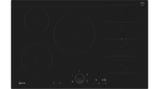 N 90 Induction hob - 80 cm, Black - Morgans Kitchens & Bedrooms