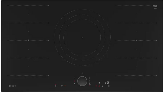 N 90 Induction Hob - 90cm, Black - Morgans Kitchens & Bedrooms