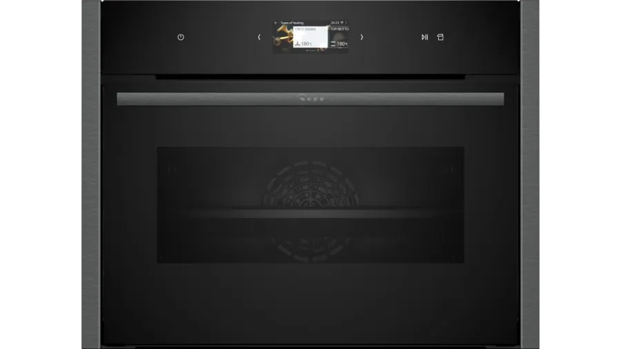 N 90 Built-in compact oven with steam function - Morgans Kitchens & Bedrooms