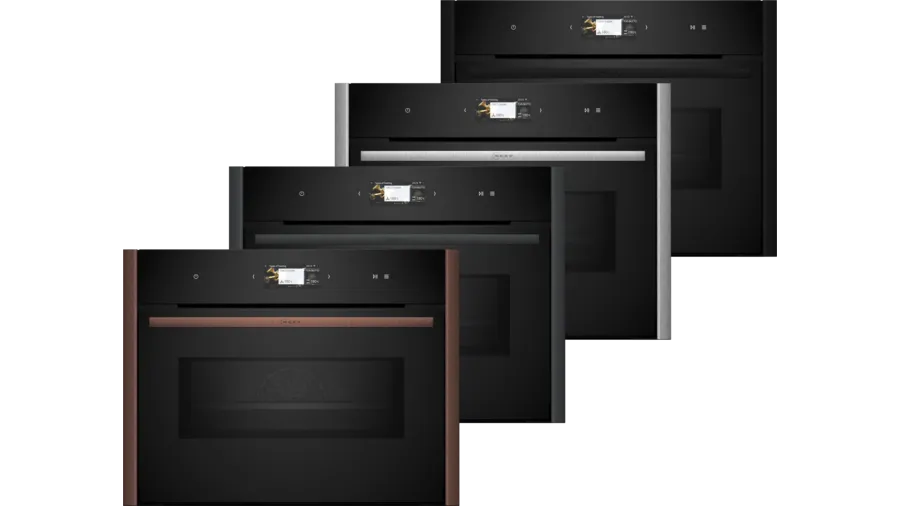 N 90 Built-in compact oven with microwave function - Morgans Kitchens & Bedrooms