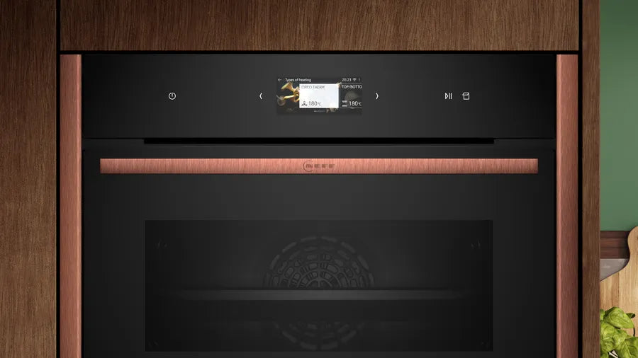 N 90 Built-in compact oven with steam function - Morgans Kitchens & Bedrooms