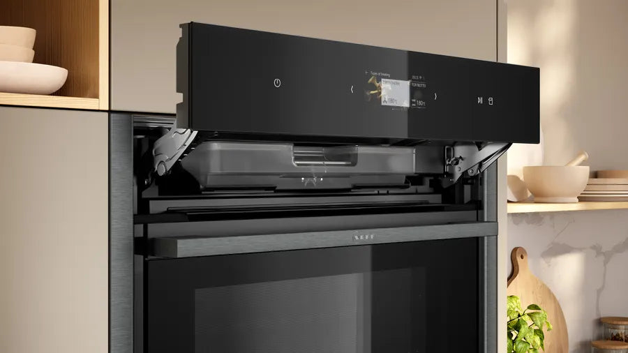 N 90 Built-in compact oven with steam function - Morgans Kitchens & Bedrooms