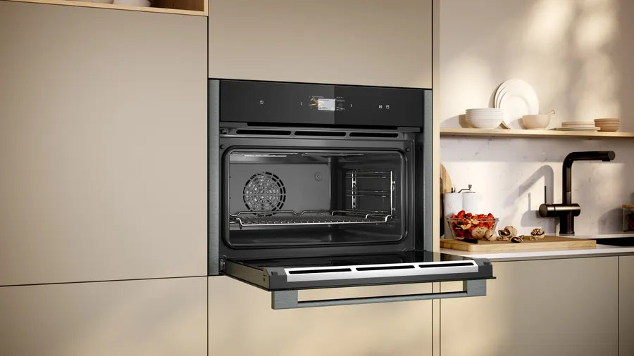 N 90 Built-in compact oven with steam function - Morgans Kitchens & Bedrooms